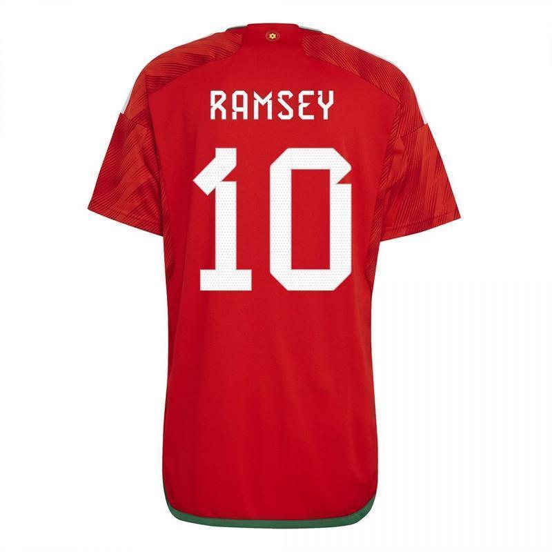 Aaron Ramsey Wales 22/23 I Home Jersey - Adidas