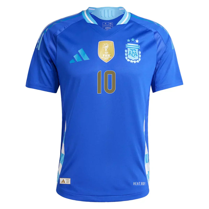 Lionel Messi Argentina 24/25 Authentic II Away Jersey - Adidas