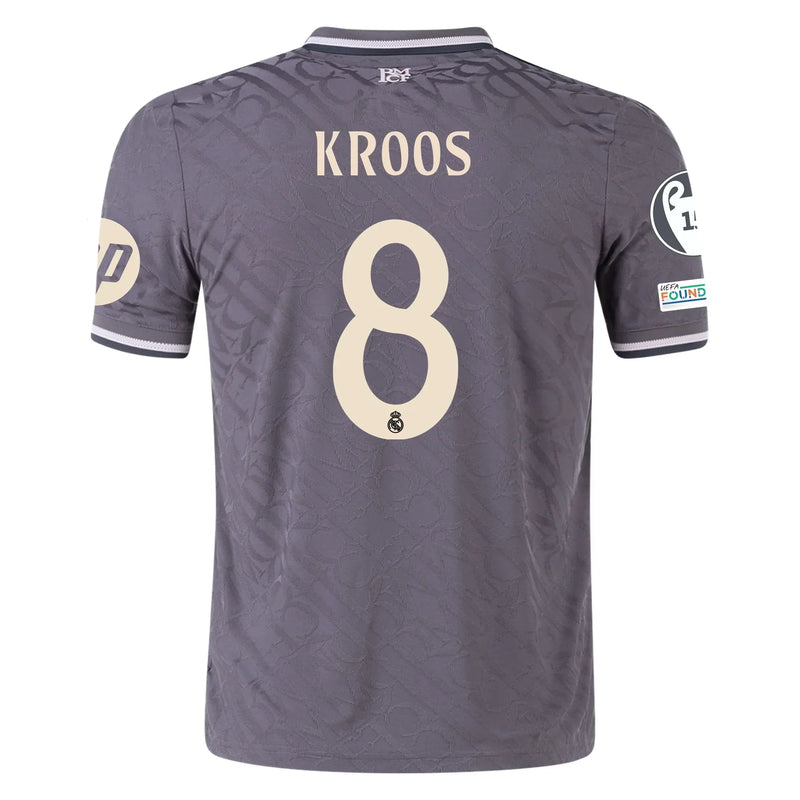 Toni Kroos Real Madrid 24/25 III Third  Jersey Authentic - Adidas