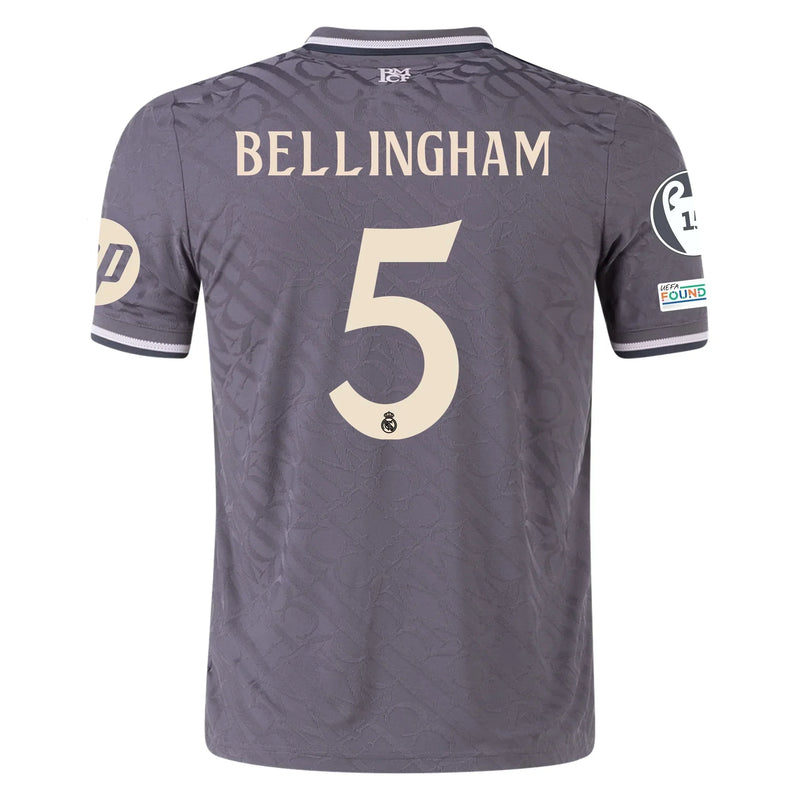 Jude Bellingham Real Madrid 24/25 III Third  Jersey Authentic - Adidas