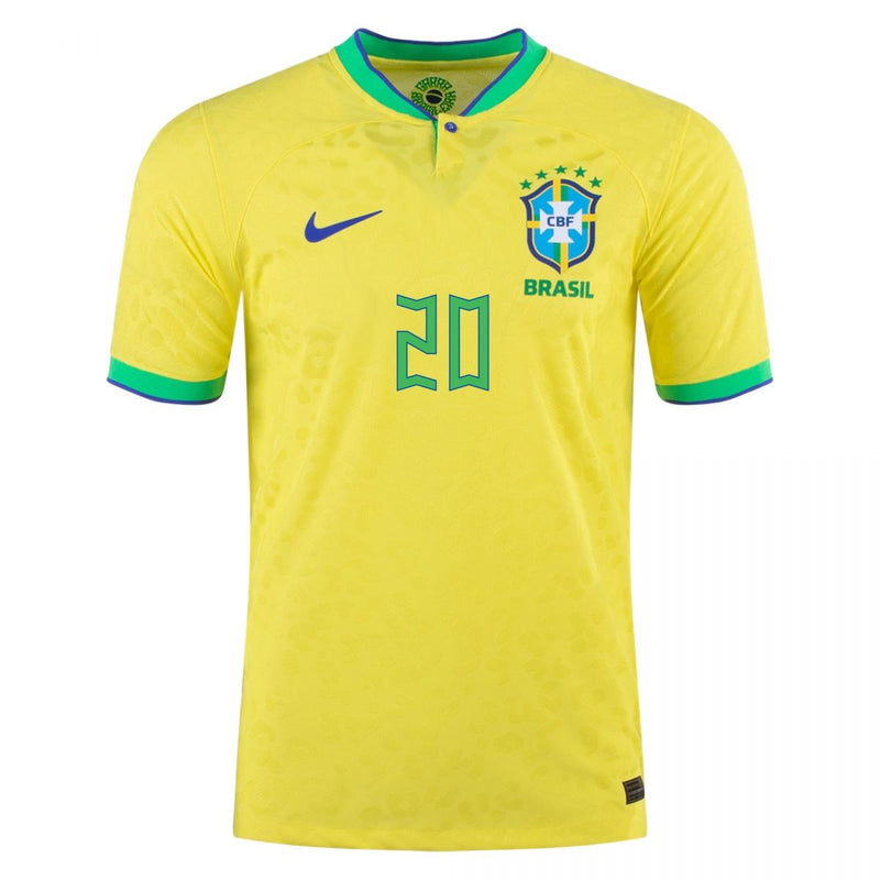 Vinicius Jr. Brazil 22/23 Authentic I Home Jersey - Nike