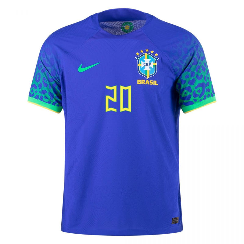 Vinicius Jr. Brazil 22/23 Authentic II Away Jersey - Nike