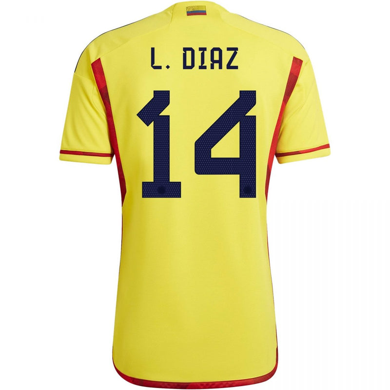 Luis Díaz Colombia 22/23 I Home Jersey - Adidas