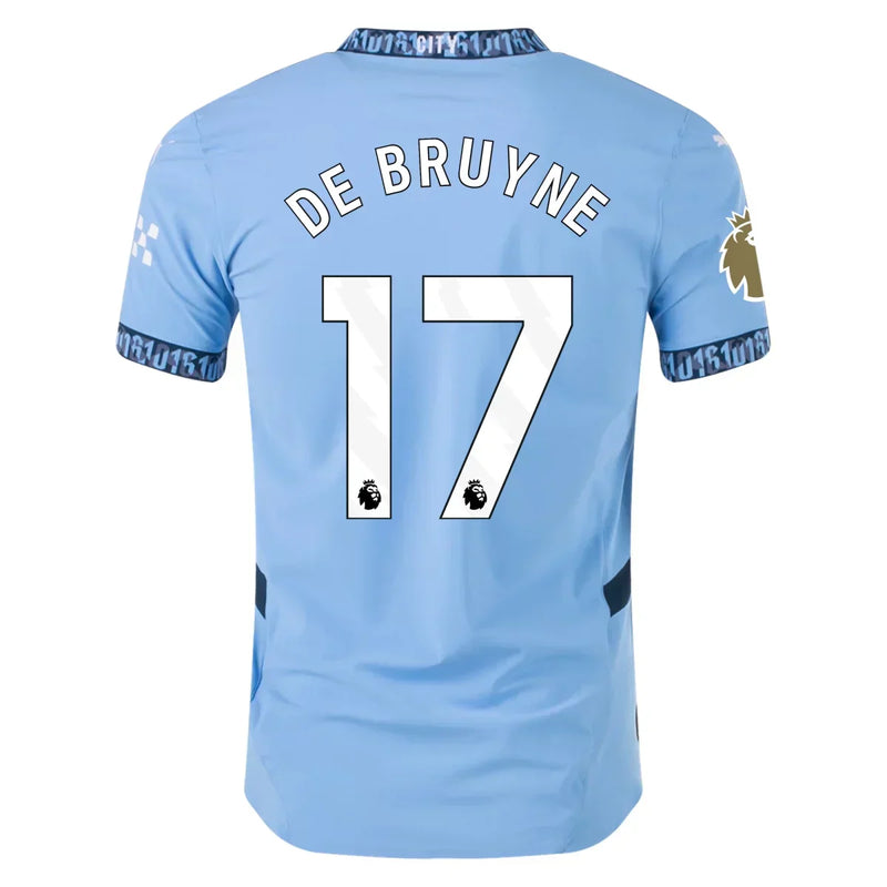 Kevin De Bruyne Manchester City 24/25 Authentic I Home Jersey - PUMA