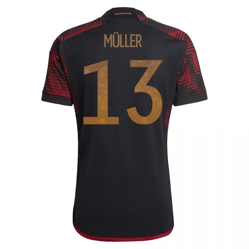 Thomas Müller Germany 22/23 II Away Jersey - Adidas