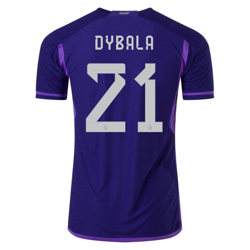 Paulo Dybala Argentina 22/23 Authentic II Away Jersey - Adidas