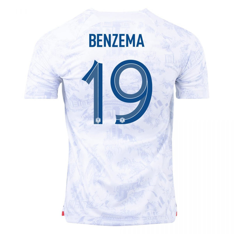 Karim Benzema France 22/23 II Away Jersey - Nike